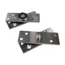 DOOR PIVOT HINGE - MAX. 110 LBS - STAINLESS STEEL - MOD. 2503INOX