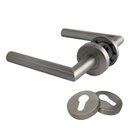 809 EURO LEVER SET - HOLLOW STAINLESS STEEL CMHP013