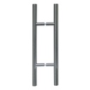 1-1/4” DIAMETER - LADDER PULL HANDLE BACK-TO-BACK - SATIN FINISH - 304 STAINLESS STEEL - MOD. L20