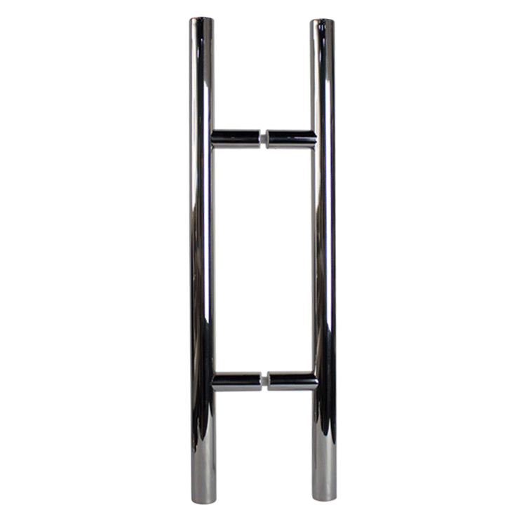 1-1/4” DIAMETER - LADDER PULL HANDLE BACK-TO-BACK - POLISHED FINISH - 304 STAINLESS STEEL - MOD. L20