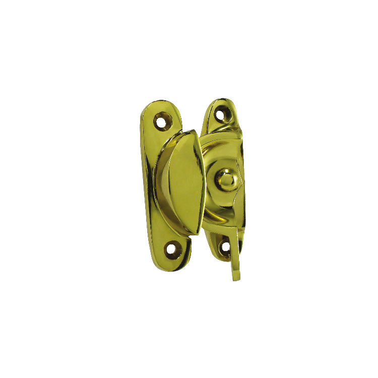 ROTATING WINDOW CASEMENT FASTENER - BRASS MOD. 6260 