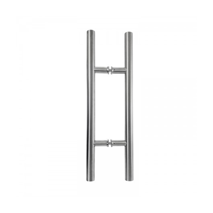 3/4&quot; DIAMETER - (10&quot;, 12&quot;) LADDER PULL HANDLE BACK-TO-BACK - STAINLESS STEEL - MOD. L19