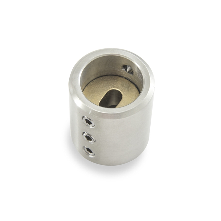 LATERAL WALL CONNECTOR - 304 STAINLESS STEEL MOD. CY-942SSS