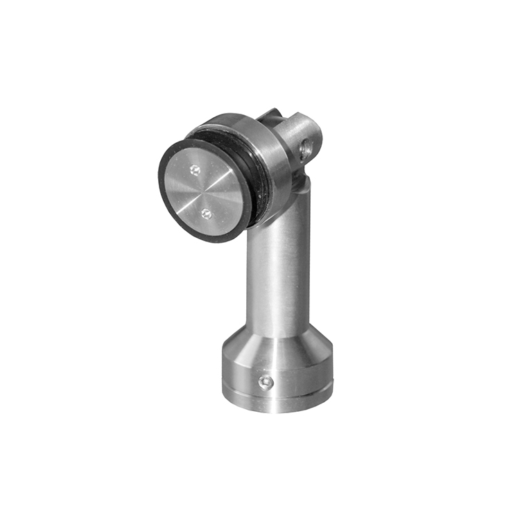 WALL TO GLASS SWIVEL FITTING CONNECTOR - STAINLESS STEEL MOD.CY-625