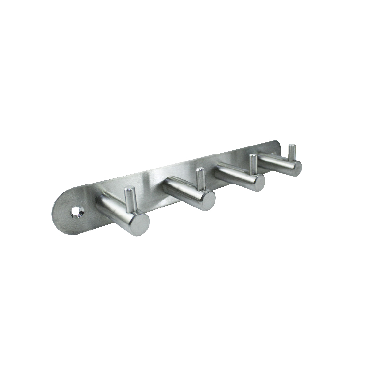 COAT HOOK RACK - STAINLESS STEEL 304 MOD.WHK027SS