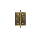 FULL MORTISE HINGE - BRASS - 2&quot;x1-9/16&quot;×1/16, 2-3/8&quot;x1-9/16&quot;×1/16, 2-3/4&quot;x2&quot;×1/16 - MOD.461