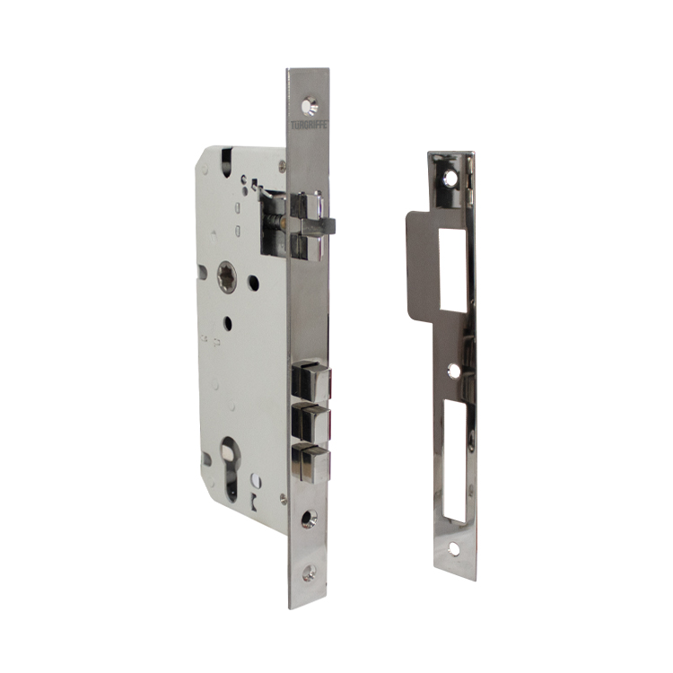 TÜRGRIFFE HIGH SECURITY EURO MORTISE MECHANISM - 3 BOLTS - MOD. CT008
