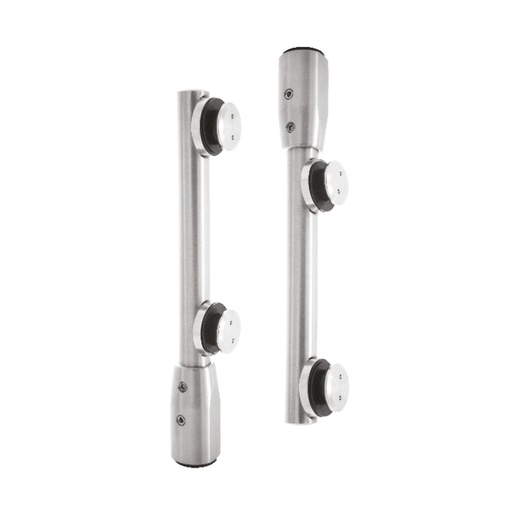 [CY-609] TOP ROD FOR GLASS DOOR - STAINLESS STEEL MOD. CY-609