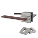 CERRADURA LISBOA GRIS/MADERA TUR.MAN.1800GM