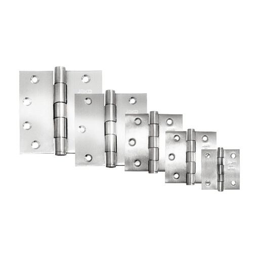 FULL MORTISE BUTT HINGE - 304 STAINLESS STEEL - 5 DIFFERENT SIZES AVAILABLE - MOD. 313
