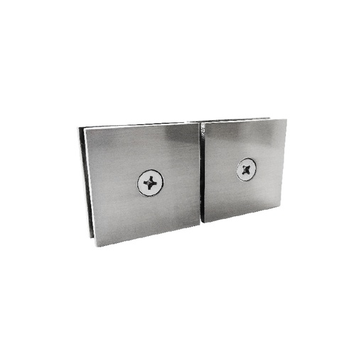 180º GLASS-TO-GLASS MOVABLE TRANSOM CLAMP - SOLID BRASS MOD. VTR-875A