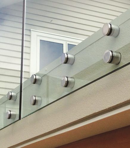 Glass railing standoffs Jako Hardware