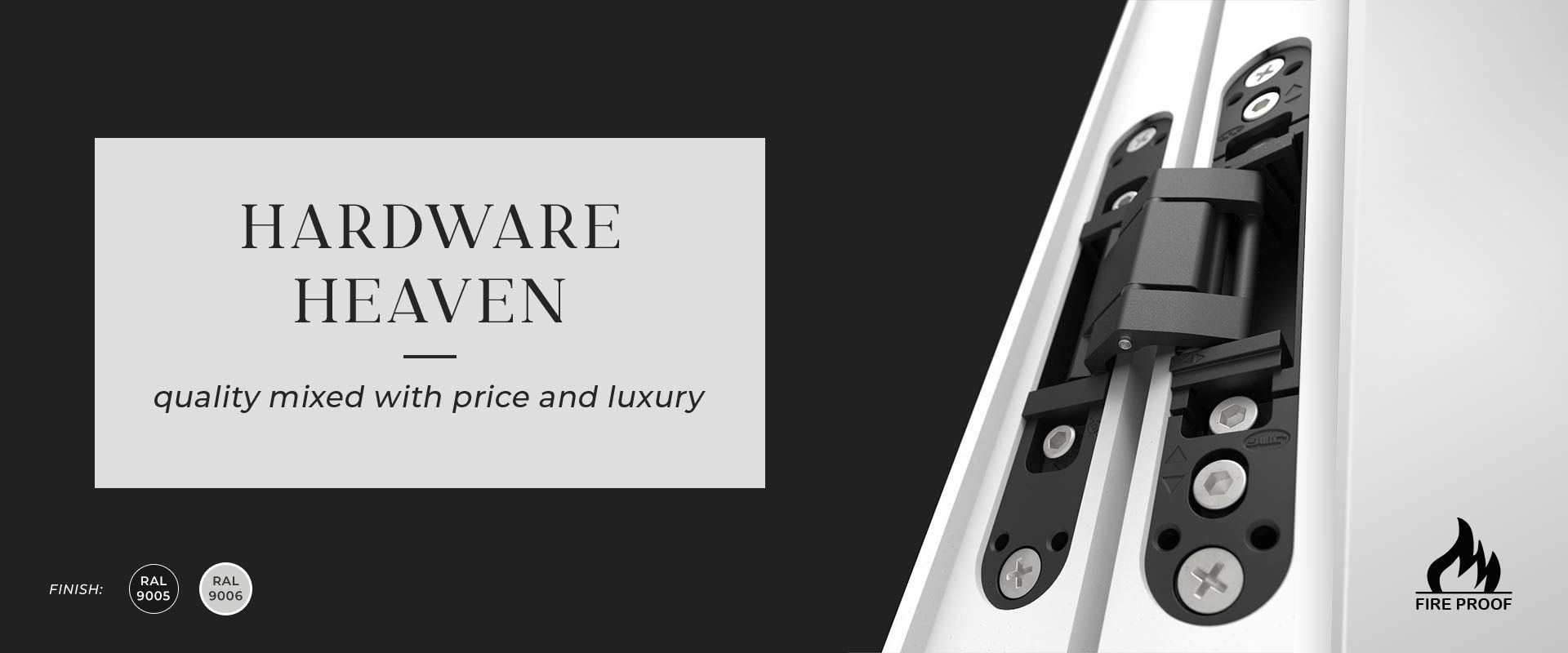 Concealed Hinges | Jako Hardware