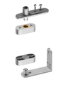 JNF - Fixed Free-Swinging Pivot System - Stainless Steel - Max. 220 lbs - Model JK05202