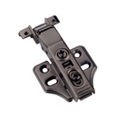 SOFT-CLOSE HINGE FOR TITANIUM ALUMINUM PROFILE - MOD. C94A408T