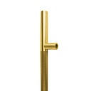 KNUTTED HANDLE 12" x 24" (305 x 610mm) SATIN BRASS SET - MOD. L22