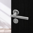 PLUMB EURO LEVER SET - SOLID STAINLESS STEEL CMH128