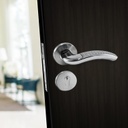 VENTI EURO LEVER SET - STAINLESS STEEL CMH048