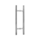 1” LADDER PULL HANDLE BACK-TO-BACK - SATIN STAINLESS STEEL MOD. 30003500