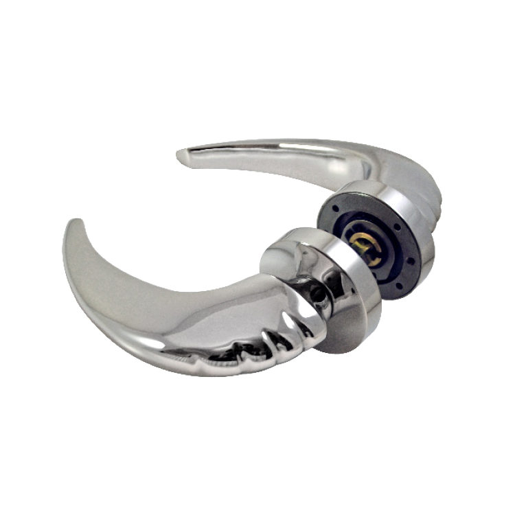 TERRESTRIAL EURO LEVER SET - SOLID STAINLESS STEEL CMH605