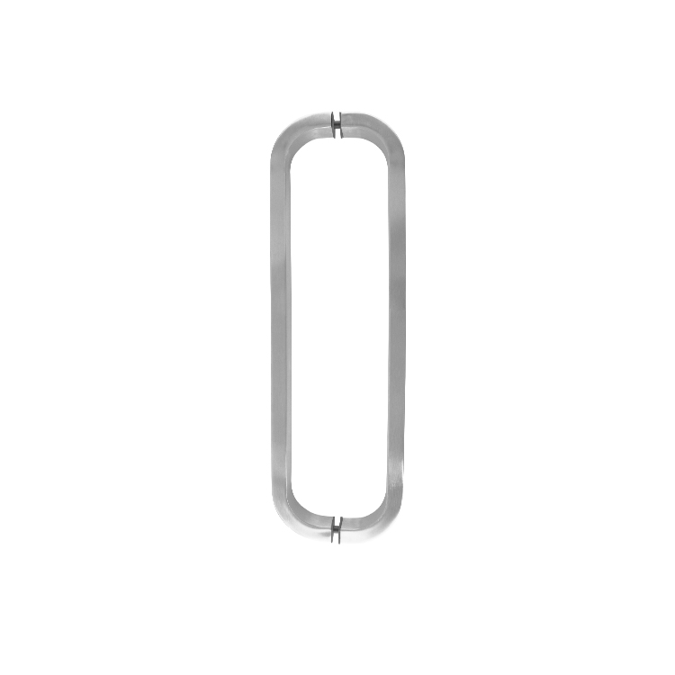 1-5/8&quot; × 3/4&quot; C ROUNDED CORNER PULL HANDLE BACK-TO-BACK - SATIN FINISH - 304 STAINLESS STEEL - MOD. CHCP030