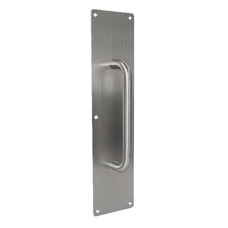 PUSH AND PULL PLATE (15-3/4&quot;×4&quot;) - 304 STAINLESS STEEL - MOD. PJ107400SS