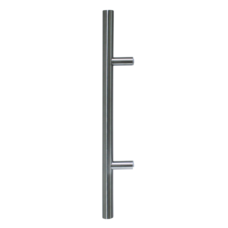 1-1/4” DIAMETER - LADDER PULL HANDLE SINGLE-SIDED - SATIN STAINLESS STEEL - MOD. L20