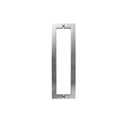 5/8&quot; × 1-1/4&quot; SQUARE PULL HANDLE BACK-TO-BACK - SATIN FINISH - 304 STAINLESS STEEL - MOD. CHCP005