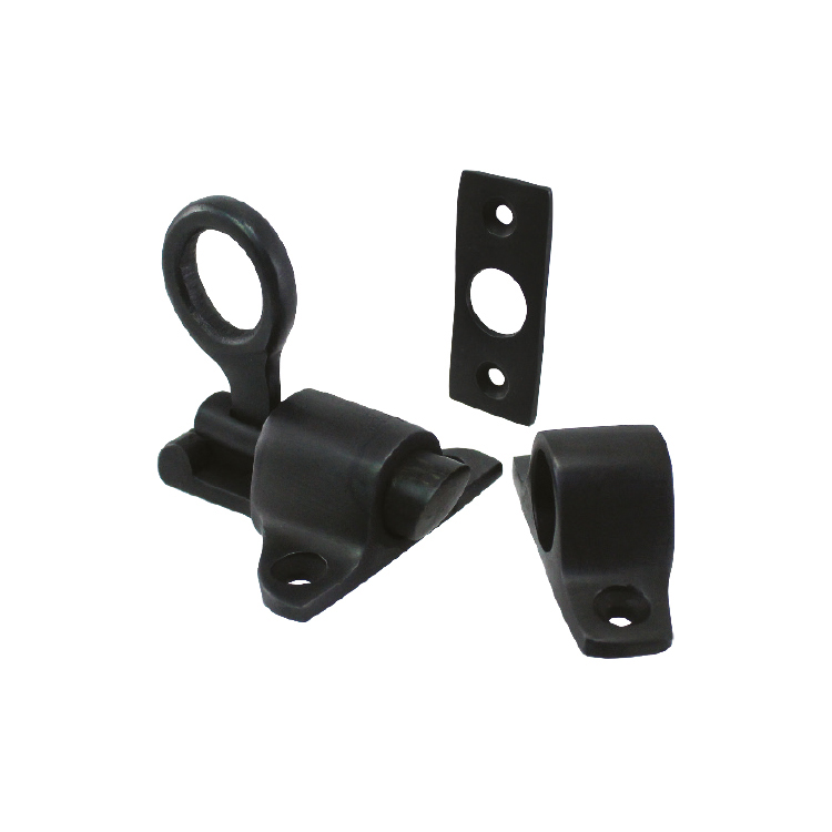 AUTOMATIC SPRING LOADED BOLT LATCH - BRASS MOD. 6263 