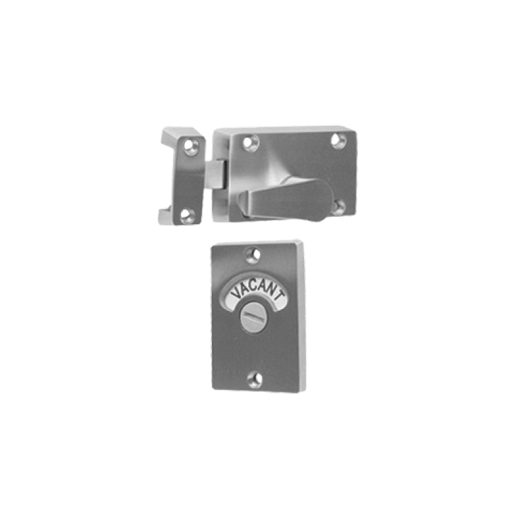 SLIDE LATCH WITH INDICATOR - 304 STAINLESS STEEL MOD. CMY007 