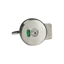 THROW LATCH WITH COLOR INDICATOR - 304 STAINLESS STEEL MOD. CMY006