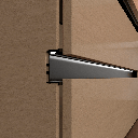 PERFIL GOLA &quot;C&quot; CON LUZ LED LAGO2702 (copia)