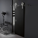 “MOVIE” SERIES - BARN DOOR HARDWARE - 440 LBS - MOD. JK15201