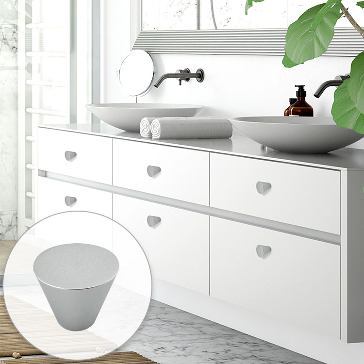 PANAMA CABINET KNOB - ALUMINUM MOD. EM186