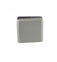 2&quot; STANDARD WALL MOUNT &quot;U&quot; CLAMP-BEVELED EDGE - SOLID BRASS MOD. VTR-891S