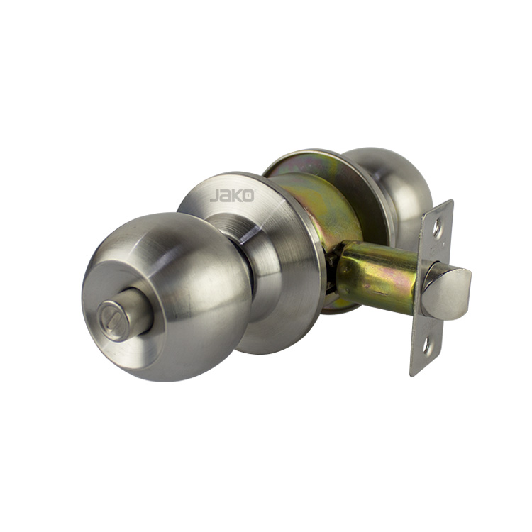 DOOR KNOB LOCK - STAINLESS STEEL MOD. PJ