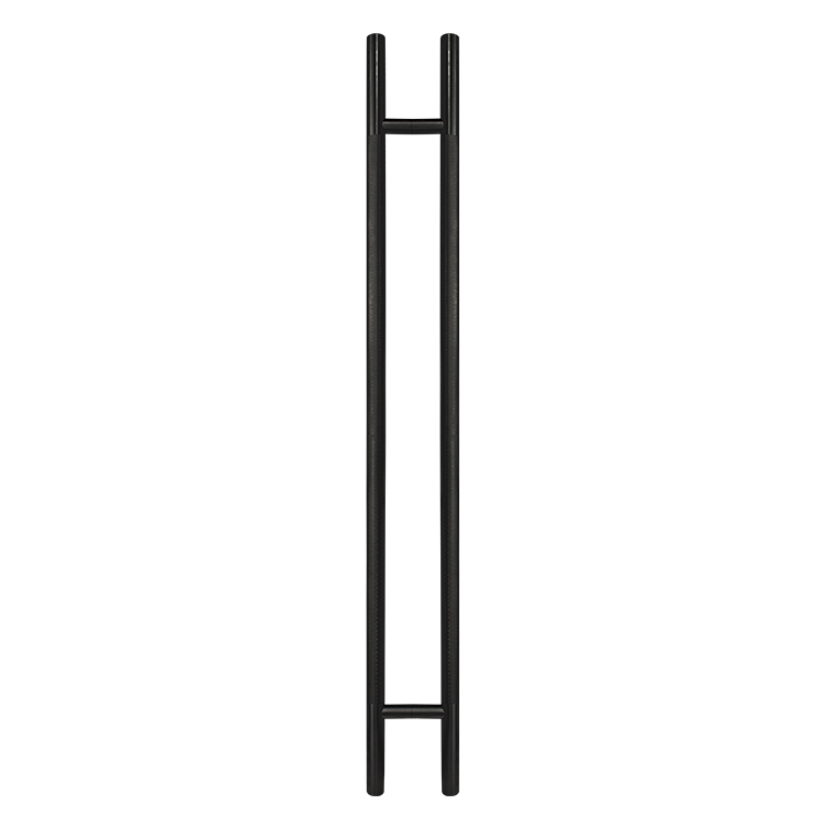 50&quot; LADDER PULL HANDLE BACK-TO-BACK - BLACK FINISH - 304 STAINLESS STEEL - MOD. L22