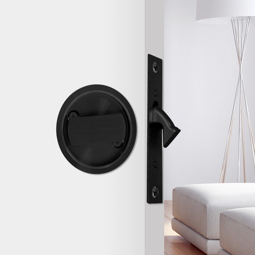 [CMY082NE] ROUND POCKET DOOR LOCK CMY082NE