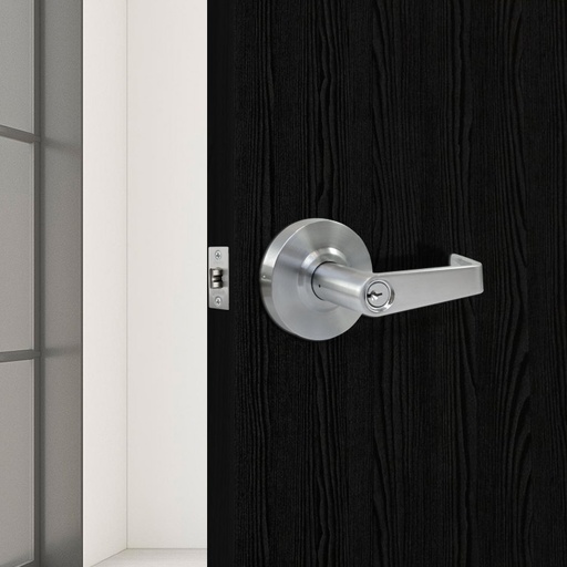 &quot;MONTERREY&quot; COMERCIAL HEAVY DUTY CYLINDRICAL LOCK LEVER SET - GRADE 2 -  BRASS AND ZINC ALLOY