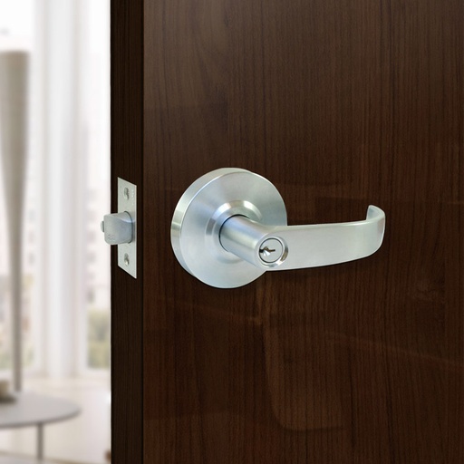 &quot;GUADALAJARA&quot; CYLINDRICAL LOCK - GRADE 2 - BRASS AND ZINC ALLOY
