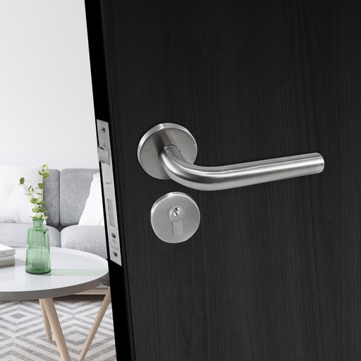 [CMHP001] ELE EURO LEVER SET - HOLLOW STAINLESS STEEL CMHP001
