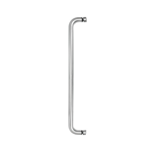 [CHCP013-600] 1&quot; DIAMETER - ROUND PULL HANDLE SINGLE-SIDED - SATIN STAINLESS STEEL CHCP013-600