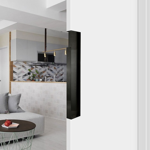 304 STAINLESS STEEL POCKET DOOR HANDLE MOD. W4254 (11-13/16&quot;-19-11/16&quot;)