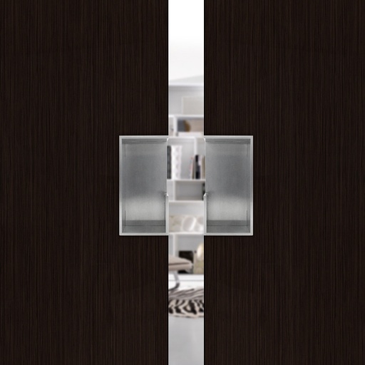 304 STAINLESS STEEL POCKET DOOR HANDLE MOD. W4254