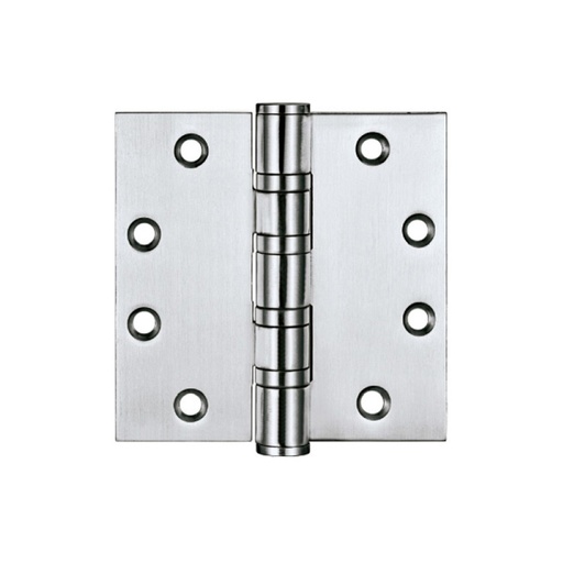GRADE 1 - MORTISE HINGE STAINLESS STEEL FIRE RATED - 4.5&quot; x 4.5&quot; x 3/16&quot; - (4 BALL BEARINGS) - MOD. CMJ030-4UL