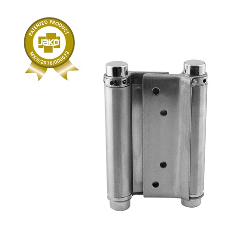 DOUBLE ACTION SPRING HINGE STAINLESS STEEL 3&quot; x 4-13/16&quot; x 1/16&quot;, 4&quot; x 4-13/16&quot; x 1/16&quot; MOD. SH4007 