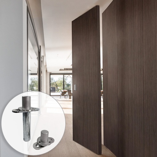 JNF - Flush Pivot Hinge - Stainless Steel - Max. 143 lbs - Model JK05208