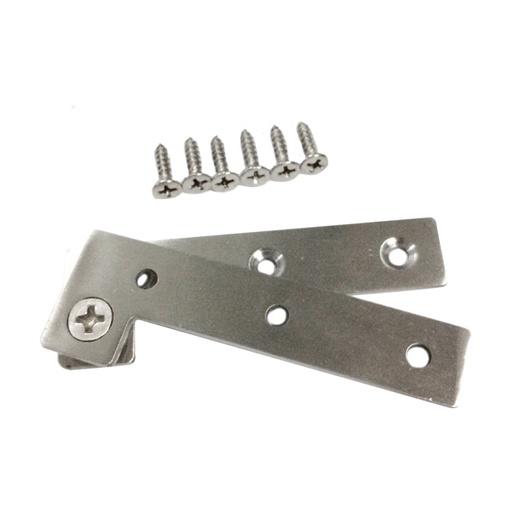 [DPVG-008] OFFSET TOP PIVOT STAINLESS STEEL MAX. 22LB MOD. DPVG-008