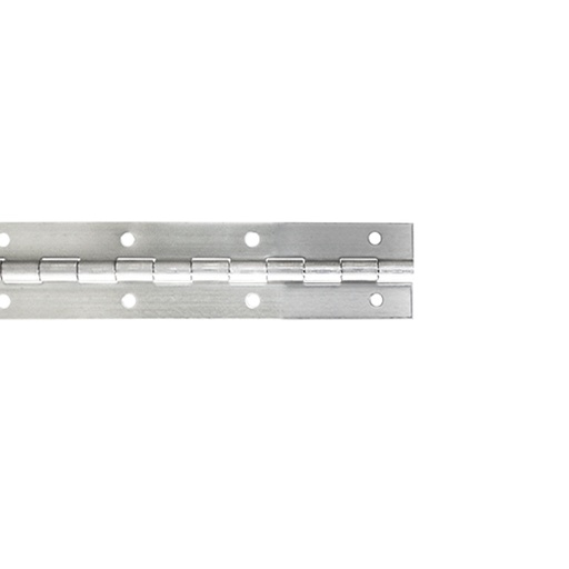 [BP1830X38X1.5] CONTINUOUS HINGE STAINLESS STEEL 6ftX9/16&quot;X1/16&quot; MOD. BP1830