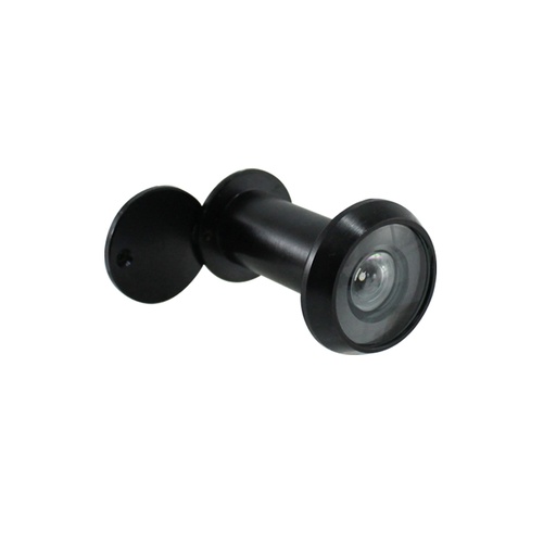 200º DOOR VIEWER WITH PRIVACY COVER - SOLID BRASS - MOD. MJUL16